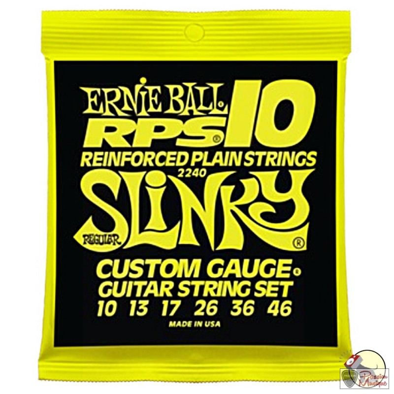 PASSION MUSIQUE - Ernie Ball RPS10 Slinky regular 2240