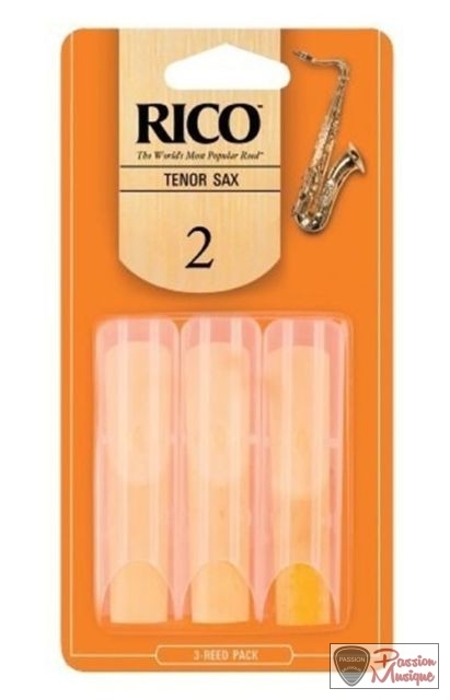PASSION MUSIQUE - Rico tenor saxophone reeds - 2, 3 pack