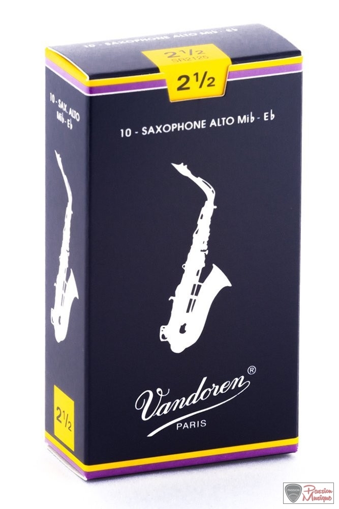 PASSION MUSIQUE - Vandoren Saxohone Alto 10-Pcs