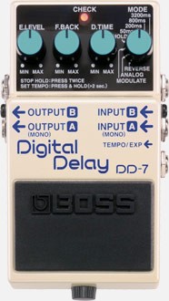 PASSION MUSIQUE - Boss Digital Delay DD-7