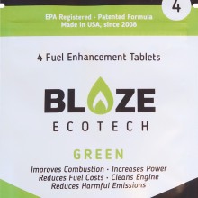 Utiliser les tablettes de Blaze Ecotech Green