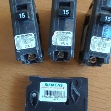 Siemens 15A 1 Pole 120V Type Q Breaker
