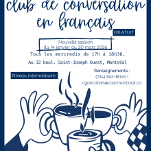 Club de Conversation en Fran&ccedil;ais