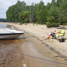 BAYLINER CAPRI-2150  1995  AVEC REMORQUE